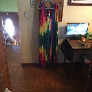 Tye dye jumper from Lilly